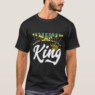 Jamaica King Jamaica Jamaica Flagge T-Shirt