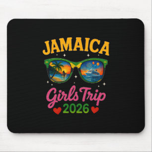 Jamaica Mädchen Reise 2026 Passende Familien Kreuz Mousepad