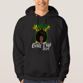 Jamaica Mädchen-Trip 2024 Frauen-Junggesellinnenab Hoodie
