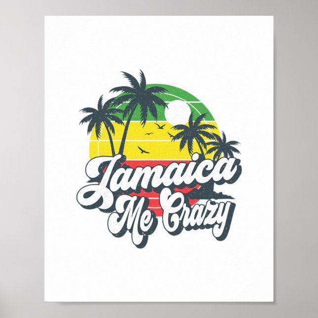 Jamaica Me Crazy Jamaican Cruise Reise Gruppe Matc Poster (Vorne)