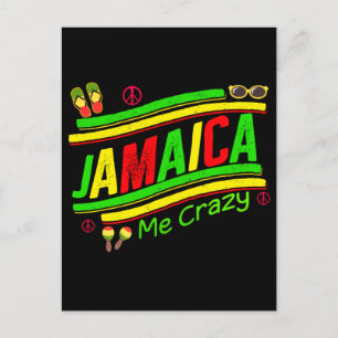 Jamaica Me Crazy Kreuzfahrt-Urlaubs-Gruppen-Matchi Postkarte