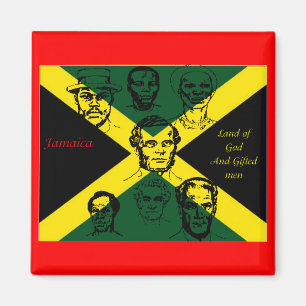 Jamaica-Nationalheld-Kühlschrankmagnet Magnet