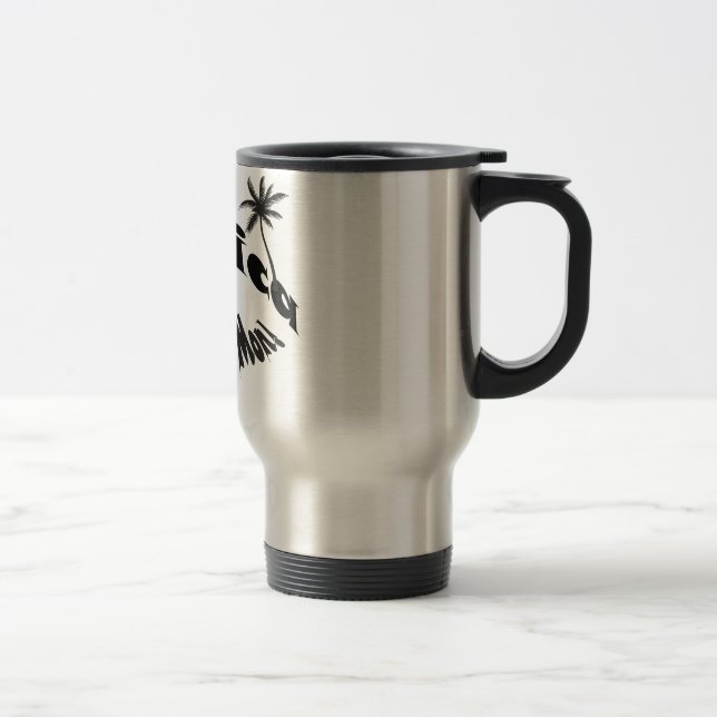 Jamaica "No Problem Mon!" Coffee Mug Reisebecher (Rechts)
