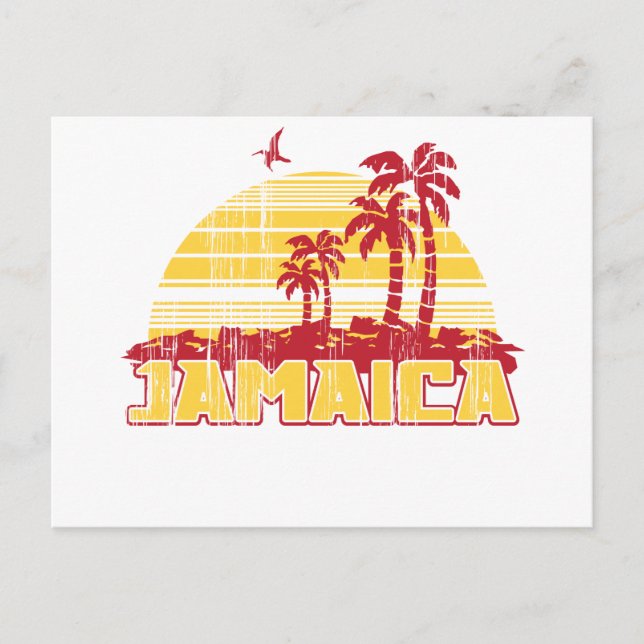 Jamaica Paradise Postkarte (Vorderseite)