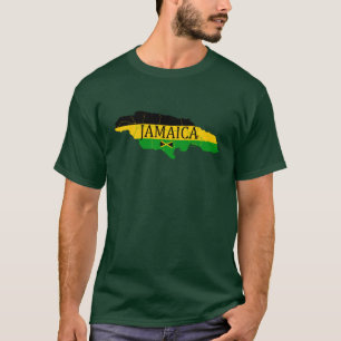 Jamaica Parishings Flag Colors Art T - Shirt
