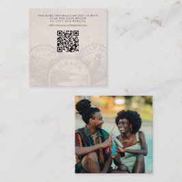 Jamaica Passport Wedding QR Begleitkarte