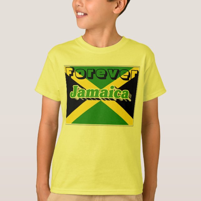 Jamaica Patriot Kinder T - Shirt (Vorderseite)
