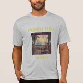 Jamaica Porch life morning sunrise T-Shirt