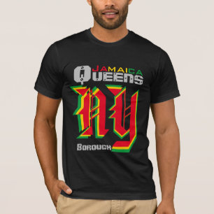 Jamaica Queens Blk. T-Shirt