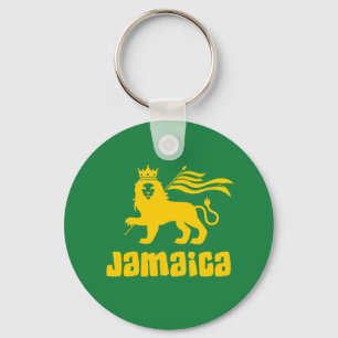 Jamaica Rasta Lion Schlüsselanhänger