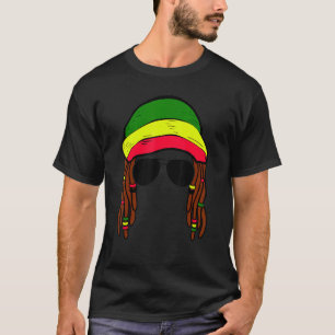 Jamaica Reggae Music Jamaican Rasta Sonnenbrille 1 T-Shirt