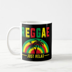 Jamaica Retro Vintag Watercolor Sport Jamaica F Kaffeetasse
