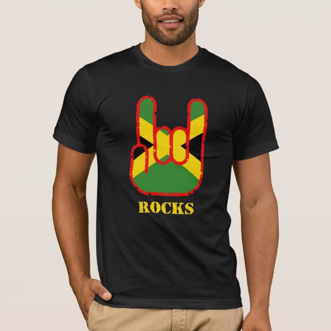 Jamaica Rocks T-Shirt (Vorderseite)