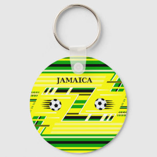 Jamaica Soccer Schlüsselanhänger