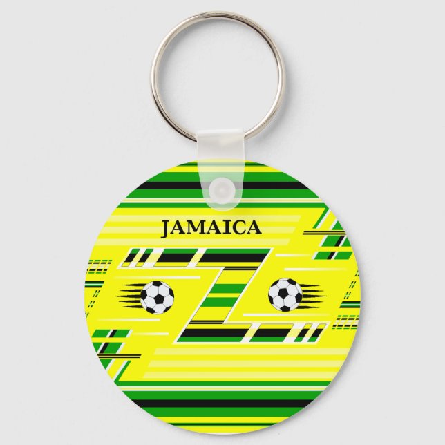 Jamaica Soccer Schlüsselanhänger (Vorderseite)