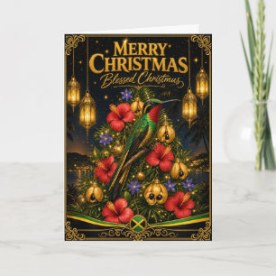 Jamaica Soul Frohe Weihnachtskarte Karte