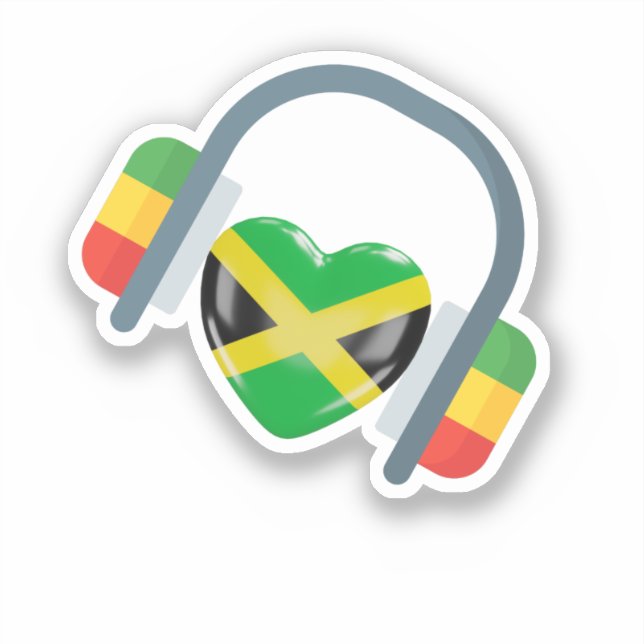 Jamaica Sticker (Vorderseite)