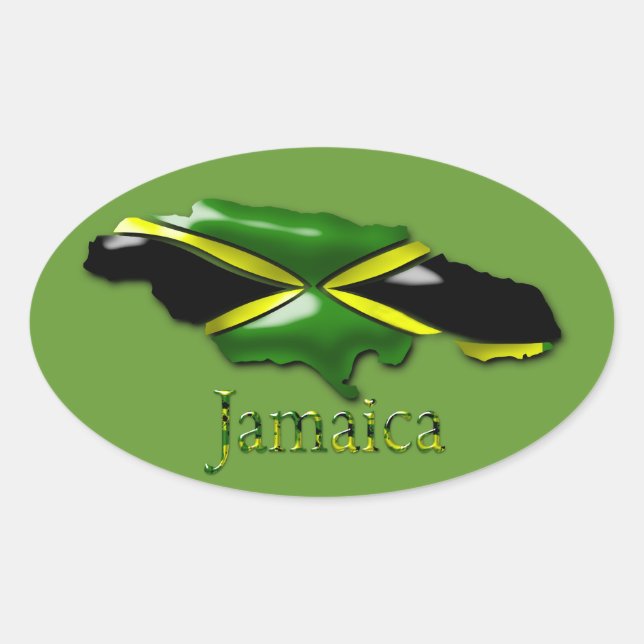 Jamaica Sticker (Vorderseite)