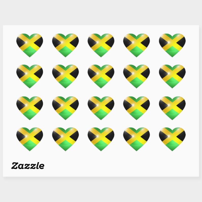 Jamaica Sticker (Blatt)