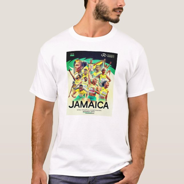 JAMAICA TRACK & FIELD T - Shirt (Vorderseite)