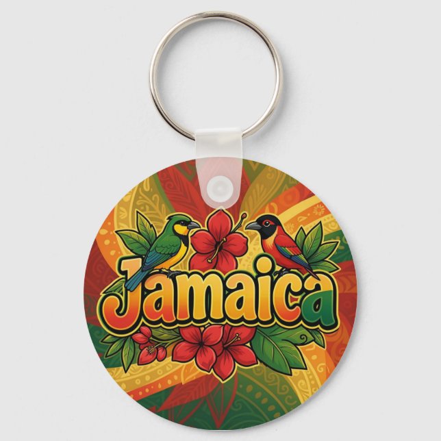 Jamaica-Träume  Schlüsselanhänger (Vorderseite)