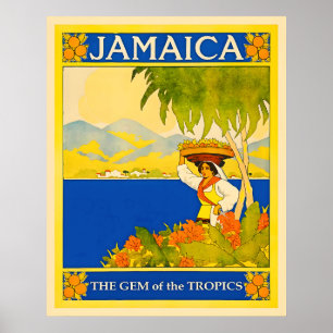 Jamaica Travel Poster