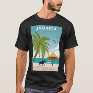 Jamaica Travel Poster T-Shirt