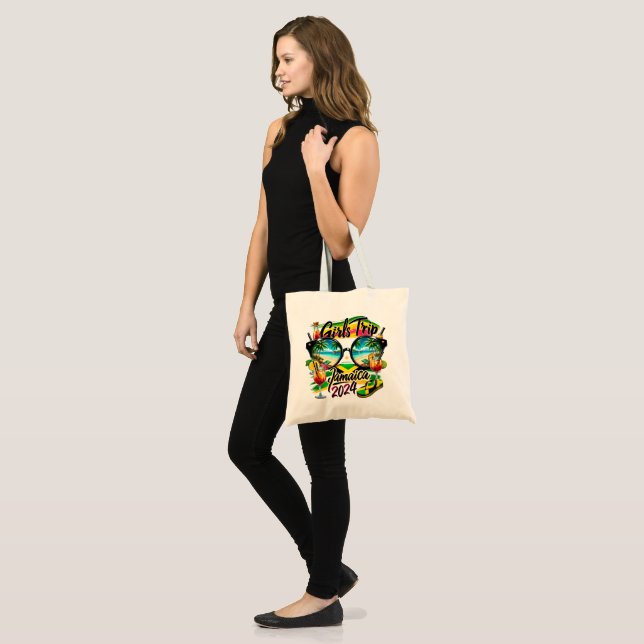 Jamaica Tropical Adventure Tote Bag Tragetasche (Vorderseite (Model))