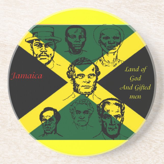 Jamaica-Unabhängigkeitstag Untersetzer (Vorne)
