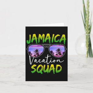Jamaica Vacation Squad 2025 Matching Group Family Karte