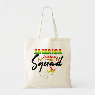 Jamaica Vacation Squad Group Matching Reggae Tragetasche
