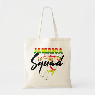 Jamaica Vacation Squad Group Matching Reggae Tragetasche