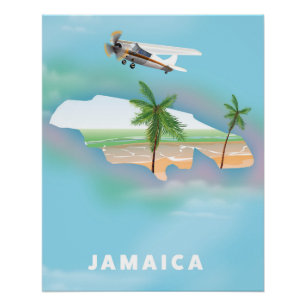 Jamaica Vintage Reiseplakat Poster