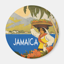 Jamaica Vintage Stil Magnet