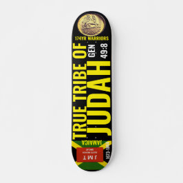 JAMAICA WAHRE TRIBE DER JUDAH Skateboard, 7¾" Deck Skateboard