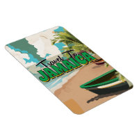 Jamaica Wedding Vintage Travel Poster