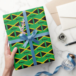 Jamaica Wrapping Paper, patriotische jamaikanische Geschenkpapier