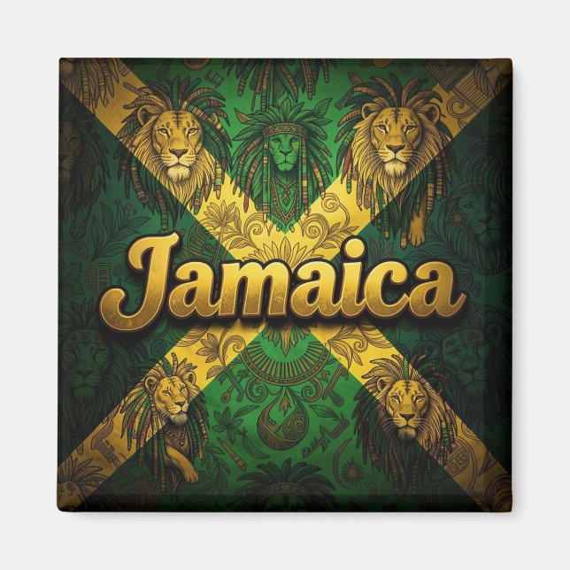 Jamaica ya mon magnet (Vorne)