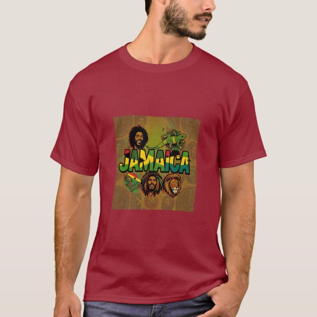 Jamaica yamon T-Shirt (Vorderseite)