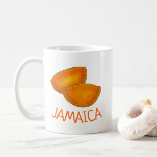 Jamaican Beef Patty Patties Food Cooking JAMAICA Kaffeetasse