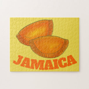 Jamaican Beef Patty Patties Food Cooking JAMAICA Puzzle