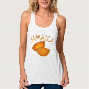 Jamaican Beef Patty Patties Food Cooking JAMAICA Tank Top