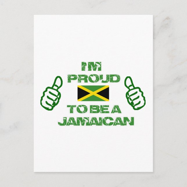 JAMAICAN DESIGN POSTKARTE (Vorderseite)