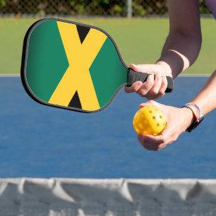 Jamaican Flag Pickleball Schläger