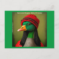Jamaican Flying Reggae Mongoose Goose Funny