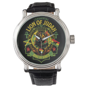 Jamaican Lion Watch Armbanduhr