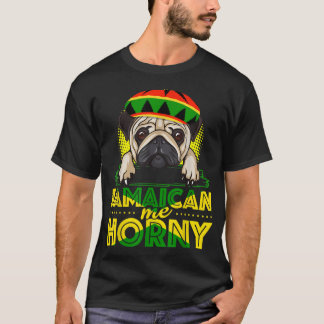 Jamaican me horny - Jamaica Flag T-Shirt für Männe