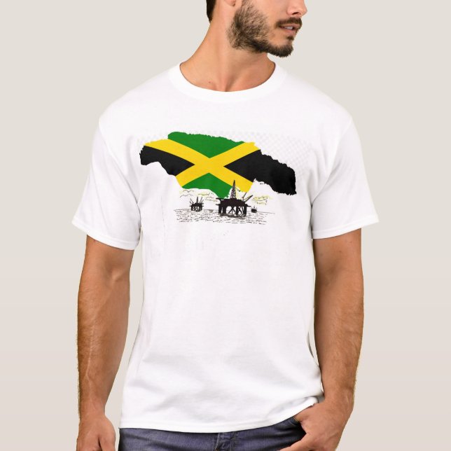 JAMAICAN OIL RICH NATION T - Shirt (Vorderseite)