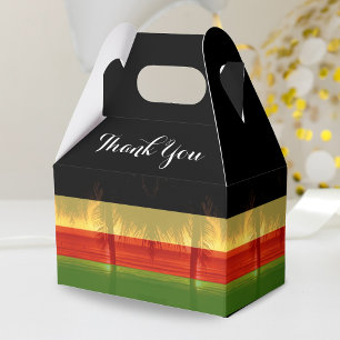 Jamaican Rasta Jamaica Beach Palm Tree Vielen Dank Geschenkschachtel