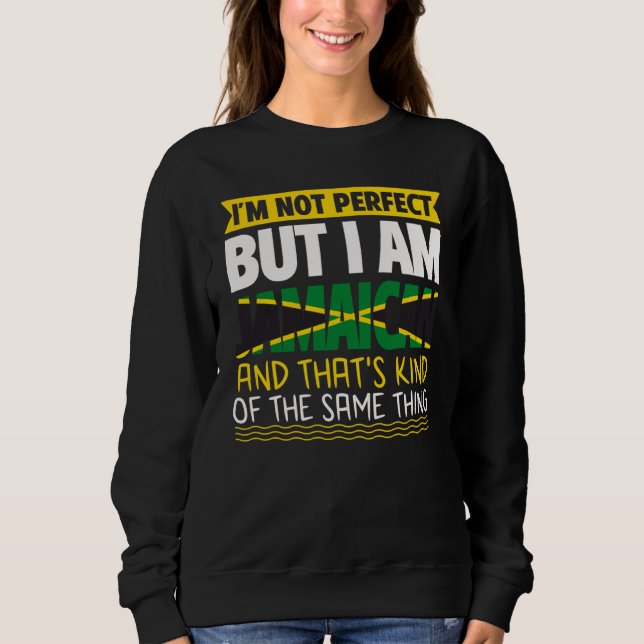 Jamaican Roots reggae Jamaica Patty Partner  9 Sweatshirt (Vorderseite)